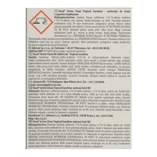 DUCK | WC BLOCK A.C.TROP.SUNSHINE  1 TEM