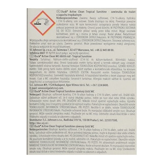 DUCK | WC BLOCK A.C.TROP.SUNSHINE  1 TEM