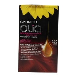 OLIA | ΒΑΦΗ ΜΑΛΛΙΩΝ ΣΕΤ NO 6.60 ΕΝΤΟΝΟ ΚΟΚΚΙΝΟ 60GR 60 GR