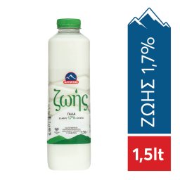 Γάλα Ζωής Παστεριωμένο Ελαφρύ 1.5lt