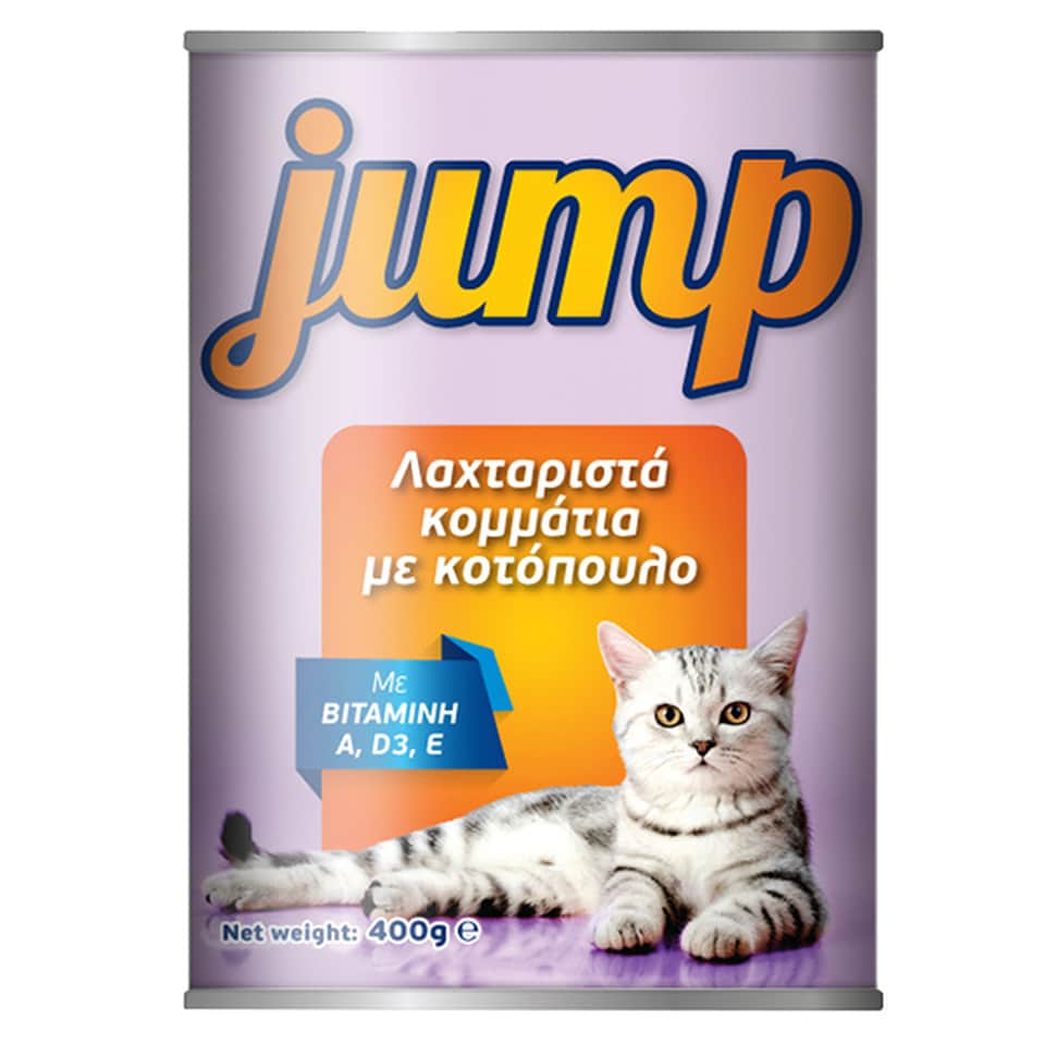 JUMP Γατοτροφή Κοτόπουλο 400g