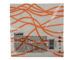 RENOVA | Χαρτοπετσέτες Serpentines Orange 20 Τεμάχια