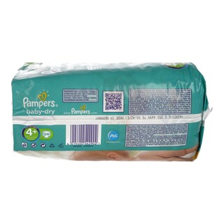 PAMPERS | ΠΑΝΕΣ BABYDRY MAXI PLUS  9  20 KGR Νο 4 PLUS 24 T