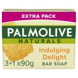 PALMOLIVE | . ΜΕ ΜΕΛΙ ΚΑΙ ΓΑΛΑ 90 GR ΠΡΟΣΦΟΡΑ 3 + 1 ΔΩΡΟ
