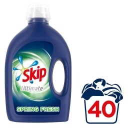 SKIP | Υγρό Πλυντηρίου Ρούχων Ultimate Spring Fresh 40 Μεζούρες