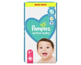 PAMPERS | Πάνες Μωρού Active Baby Νο4+ 10-15kg 54 Τεμάχια