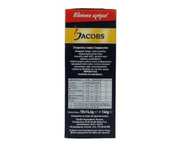 JACOBS | ΣΤΙΓΜΙΑΙΟΣ ΚΑΦΕΣ CAPPUCCINO STICKS 10 Χ 14,4 GR