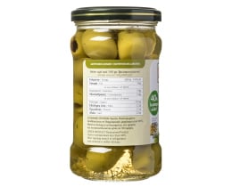XENIA | Green Olives Pitted 40% Less Salt 130g