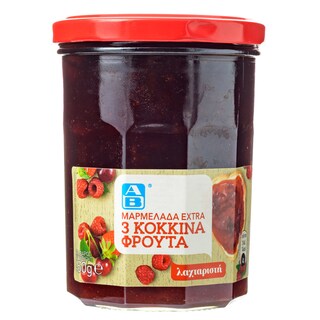 ΑΒ | Μαρμελάδα Έξτρα 3 Κόκκινα Φρούτα 450g