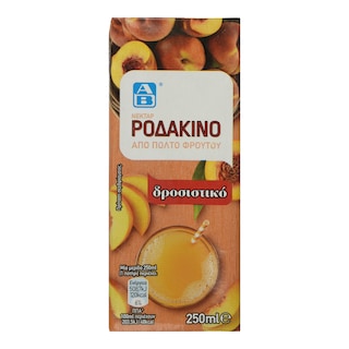 ΑΒ | ΧΥΜΟΣ ΝΕΚΤΑΡ ΡΟΔΑΚΙΝΟ 250 ML