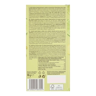 DELICATA | Μαύρη Σοκολάτα Lime και Ginger 90g