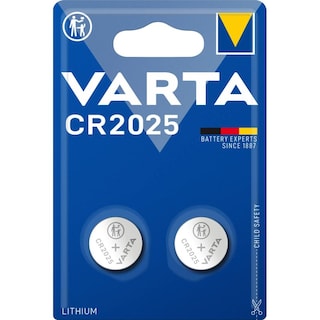 VARTA | Μπαταρίες Λιθίου CR2025 2 Τεμάχια