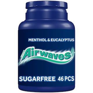 AIRWAVES | Τσίχλες Μενθόλη & Ευκάλυπτος 64g