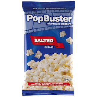 POPBUSTER | Ποπ Κορν Αλάτι 100g