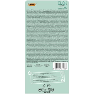 BIC | BIC CLICK SOL.3 SEN.RAZ.ΜAC.+2P.REF.