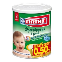 ΓΙΩΤΗΣ | Φρουτόκρεμα 5 Φρούτα 300g Έκπτωση 0.50Ε