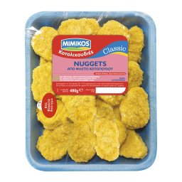 Nuggets Φιλέτο Στήθος Κοτόπουλου Ελληνικό 480 gr