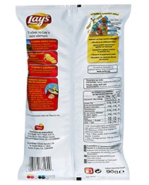 LAYS | LAYS CHIPS SALT 90GR  90GR