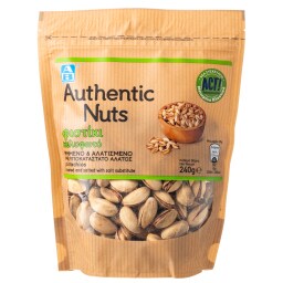 ΑΒ | Φιστίκι Κελυφωτό Ψημένο & Αλατισμένο Υποκατάστατο Άλατος 240gr