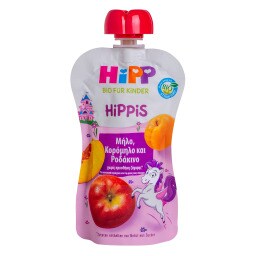 HIPP | Φρουτοπολτός Μήλο Κορόμηλο Ροδάκινο 100g