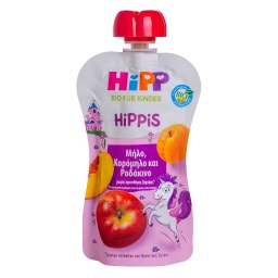 HIPP | Φρουτοπολτός Μήλο Κορόμηλο Ροδάκινο 100g