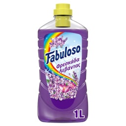 FABULOSO | Υγρό Καθαρισμού Φρεσκάδα Λεβάντας 1lt