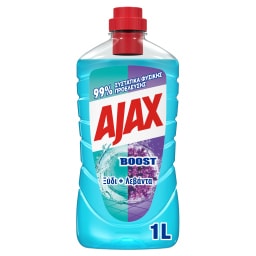 AJAX | Καθαριστικό Πατώματος Boost Ξύδι Λεβάντα 1lt