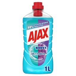 AJAX | Καθαριστικό Πατώματος Boost Ξύδι Λεβάντα 1lt