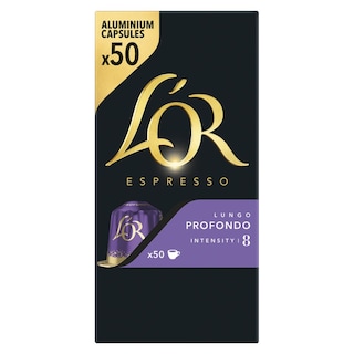 LOR | Κάψουλες Καφέ Espresso Lungo Profondo 50x5.2g