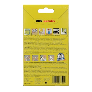 UHU | Αυτοκόλλητα Patafix Διπλής Όψης 1 Τεμάχιο