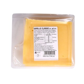 DIROLLO | Τυρί Μαλακό Classic Φέτες 350g