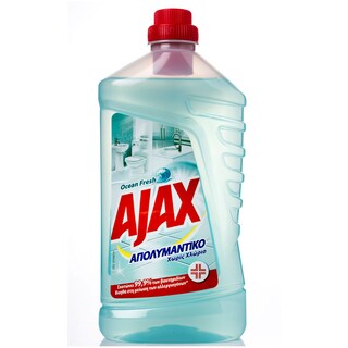 AJAX | ΥΓΡΟ ΓΕΝΙΚΟΥ ΚΑΘΑΡΙΣΜΟΥ ΑΠΟΛΥΜΑΝΤΙΚΟ OCEAN FRESH 1 LT