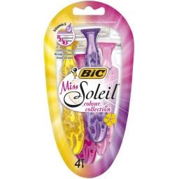 BIC | Ξυραφάκια Miss Soleil Colour Collection 4 Τεμάχια