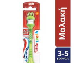 AQUAFRESH | LITTLE | Οδοντόβουρτσα Παιδική Μαλακή Little Teeth 4-6 Ετών 1 Τεμάχιο