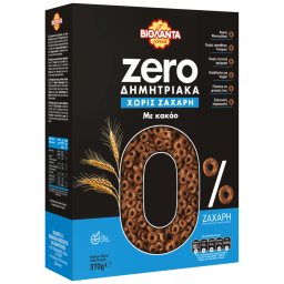 ΒΙΟΛΑΝΤΑ | Δημητριακά Zero 0% Ζάχαρη με Κακάο 370g