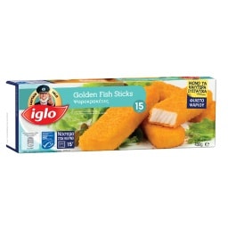 IGLO | Κροκέτες Ψαριών Τραγανές Κατεψυγμένες 450gr