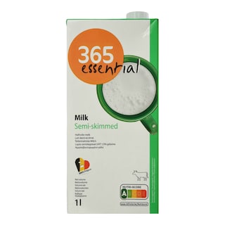 365 | Γάλα Μακράς Διάρκειας Ελαφρύ 1lt