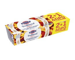 TRUBLEND | Επιδόρπιο Γιαουρτιού Ροδάκινο 3x150g 2+1 Δώρο 2+1 ΔΩΡΟ