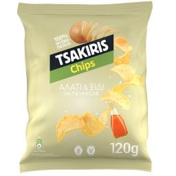 Τσιπς Αλάτι και Ξύδι 120g