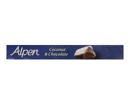 ALPEN | Μπάρες Δημητριακών Καρύδα Σοκολάτα 5 X 29gr