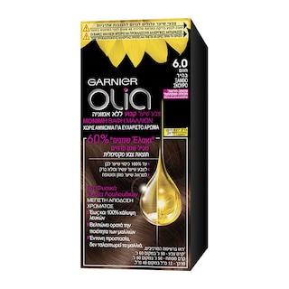 OLIA | Βαφή Μαλλιών Olia Mini Kit 6.0 Ξανθό Σκούρο 1 Τεμάχιο