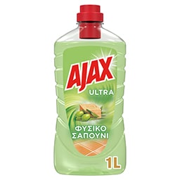 AJAX | ULTRA | ΥΓΡΟ ΓΕΝΙΚΟΥ ΚΑΘΑΡΙΣΜΟΥ ΦΥΣΙΚΟ ΣΑΠΟΥΝΙ 1 LT