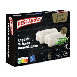 PESCANOVA | Καρδιές Φιλέτου Μπακαλιάρου 330g