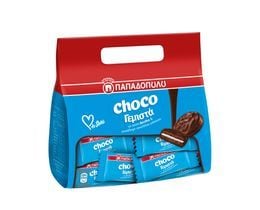 ΠΑΠΑΔΟΠΟΥΛΟΥ | Μπισκότα Γεμιστά Βανίλια με Επικάλυψη Σοκολάτα 200g