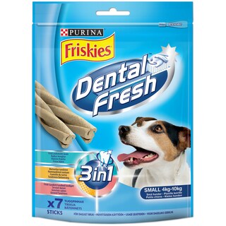 FRISKIES | DENTAL FRESH | ΣΝΑΚ ΣΚΥΛΩΝ ΓΙΑ ΜΙΚΡΟΥΣ ΣΚΥΛΟΥΣ 110 GR