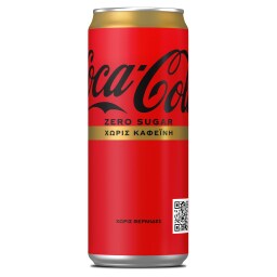 Αναψυκτικό Cola Zero Χωρίς Καφεΐνη 330ml