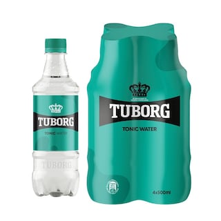 TUBORG | Τόνικ Φιάλη 4x500ml