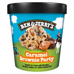 BEN & JERRY'S | Παγωτό Caramel Brownie 405g