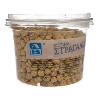 ΑΒ | ΞΗΡΟΙ ΚΑΡΠΟΙ ΣΤΡΑΓΑΛΙ ΑΦΡΑΤΟ 250 GR