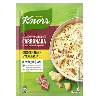 KNORR | Σάλτσα Καρμπονάρα 88g Έκπτωση 20%